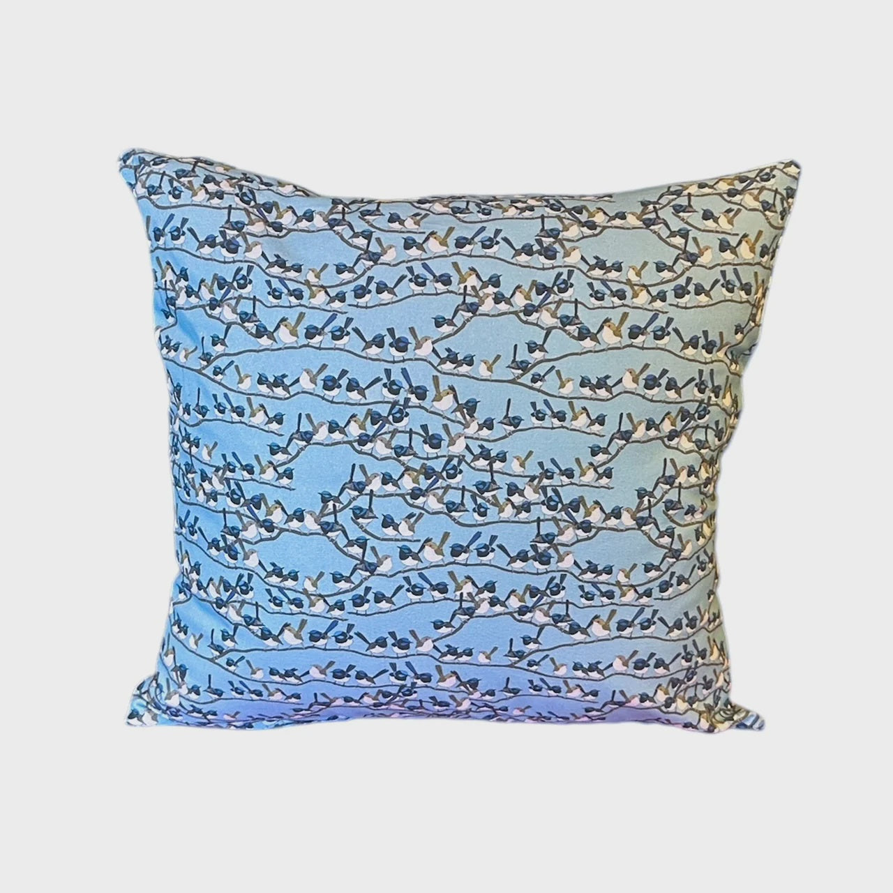 Red Parka - Cushion - Fairy Wren