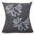 Stalley Textile Co. - Cushion Cover - Bubbleweed - White on Charcoal