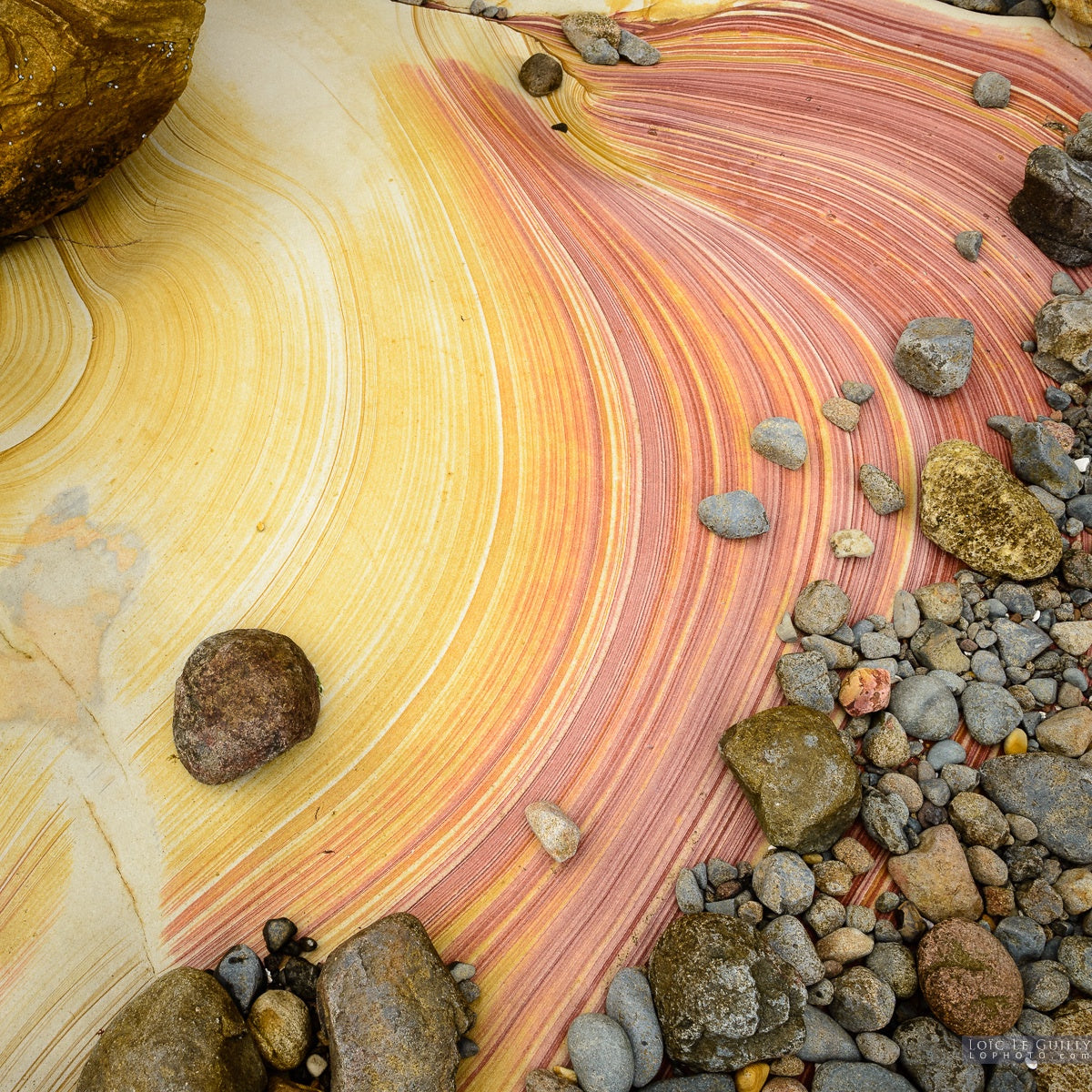 Loic Le Guilly - Sandstone Patterns, Maria Island