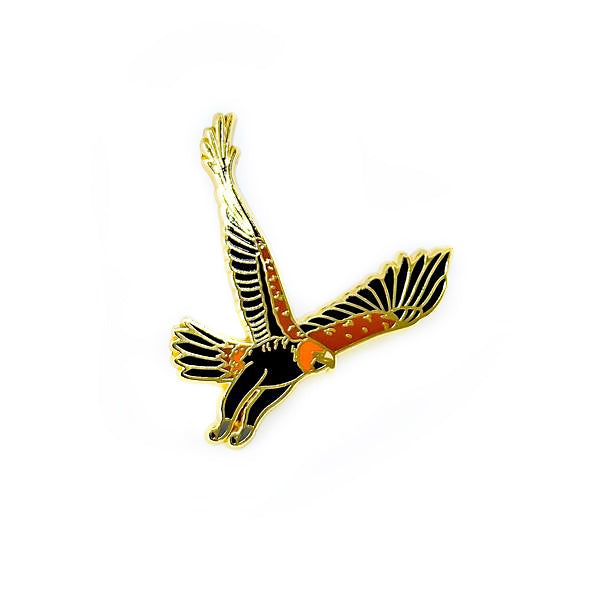 Red Parka - Enamel Pin - Wedgetailed Eagle