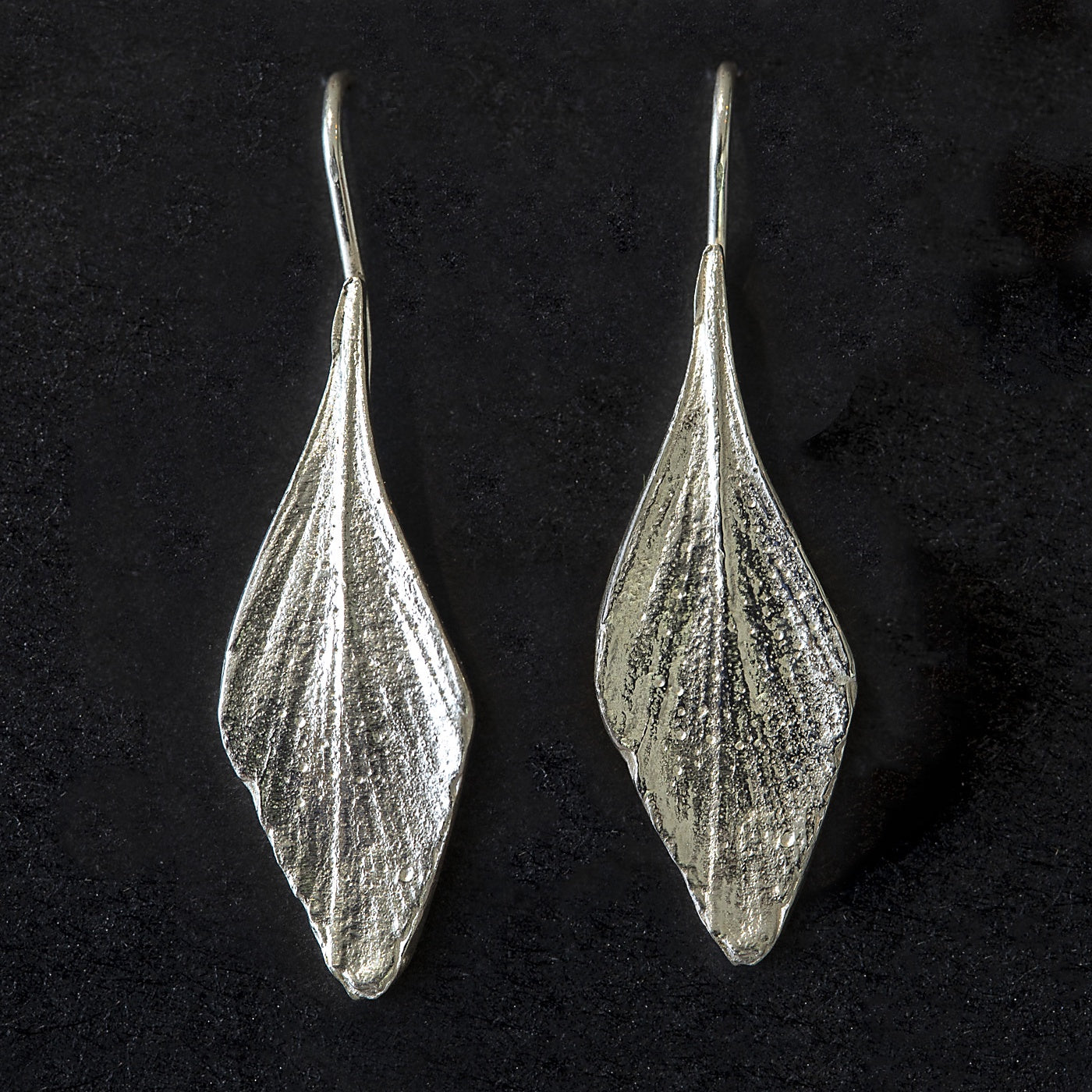 Olivia Hickey - Celery-top Pine Collection - Drop Earrings - Sterling Silver