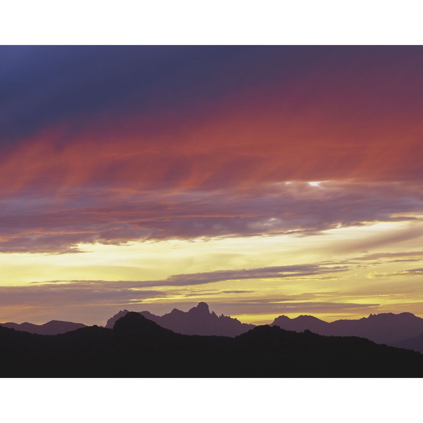 Rob Blakers - Federation Peak - Evening