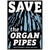 Keep Tassie Wild - Sticker - Save the Organ Pipes