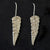 Olivia Hickey - Fern Collection - Drop Earrings - Sterling Silver