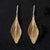 Olivia Hickey - Celery-top Pine Collection - Drop Earrings - Bronze