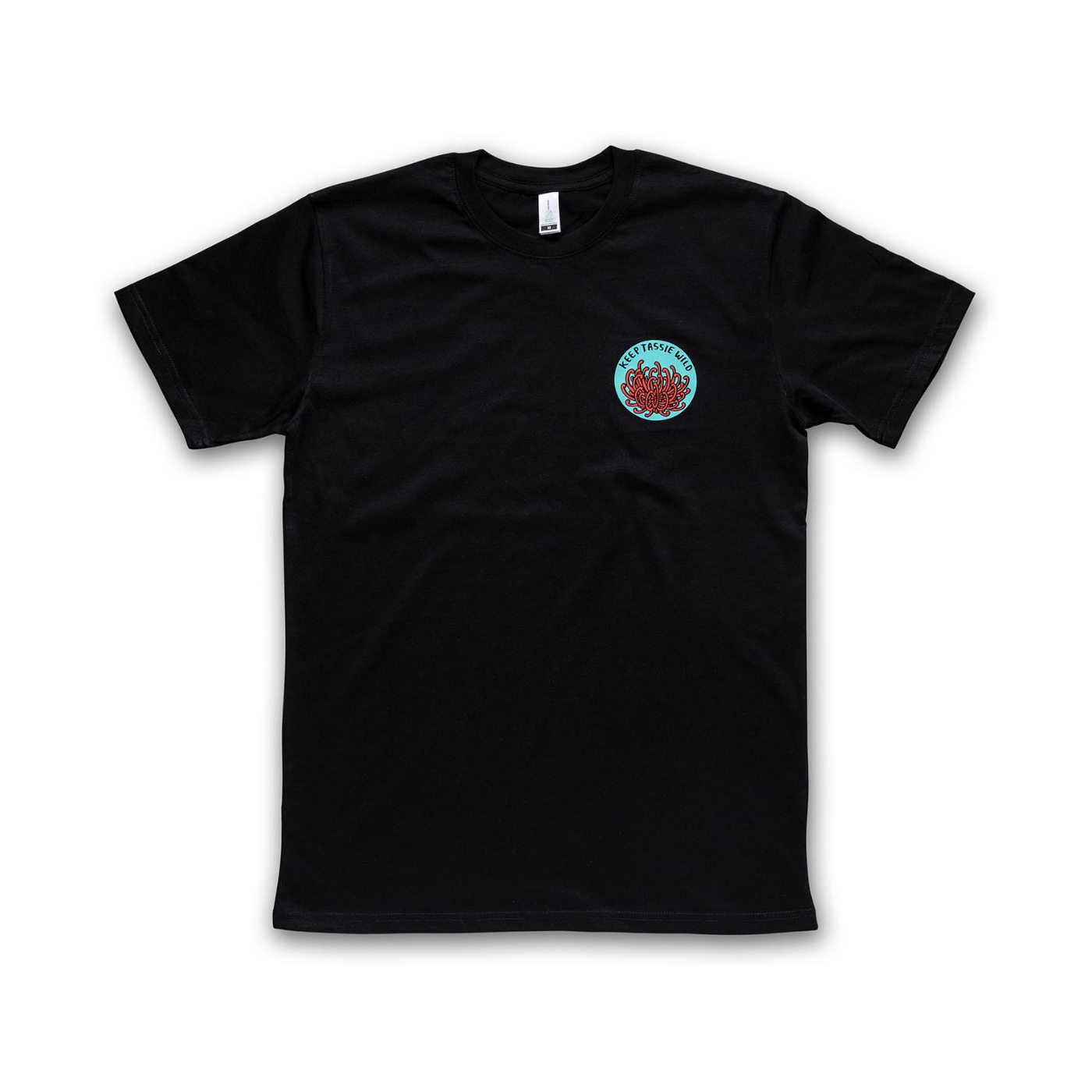Keep Tassie Wild - Men's Tee - Waratah / Black