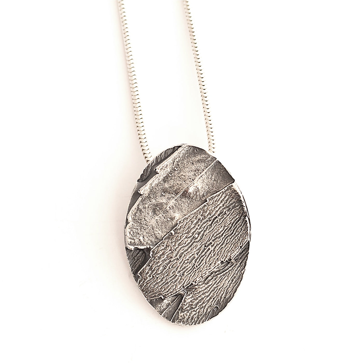 Olivia Hickey - Cameo Collection - Pendant - Native Plum - Sterling Silver (Oxidised)