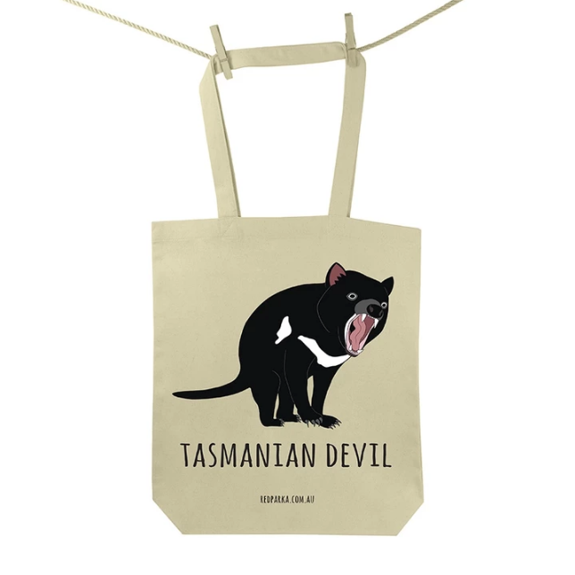 Red Parka - Tote Bag - Tasmanian Devil(Discontinued)