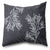 Stalley Textile Co. - Cushion Cover - Blackwood - White on Charcoal