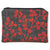 Stalley Textile Co - Zip Purse - Large - Fagus - Red on Charcoal