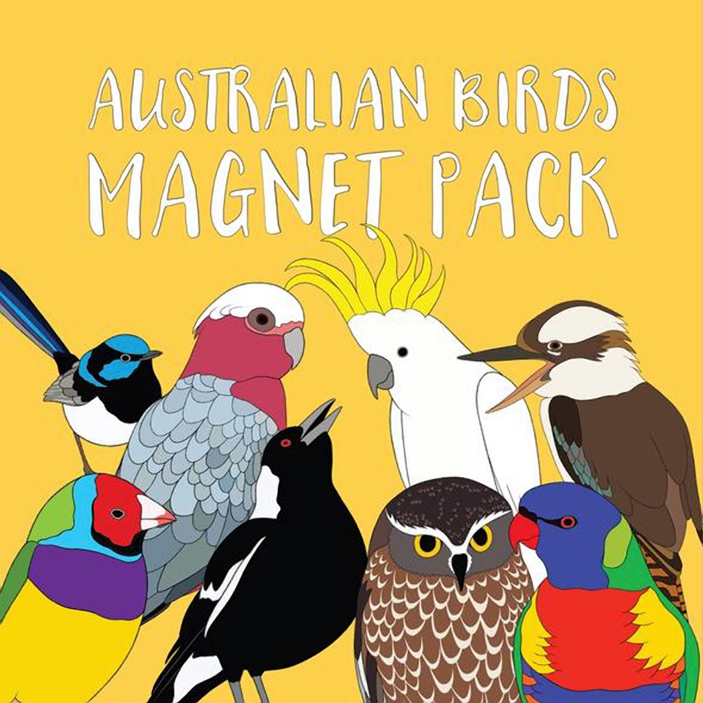 Red Parka - Magnet Pack - Australian Birds(Discontinued)