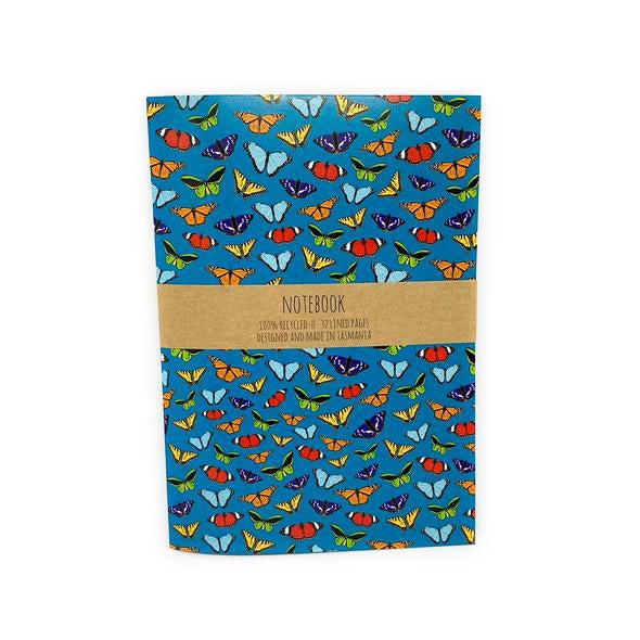Red Parka - A5 Notebook - Butterflies (Discontinue)