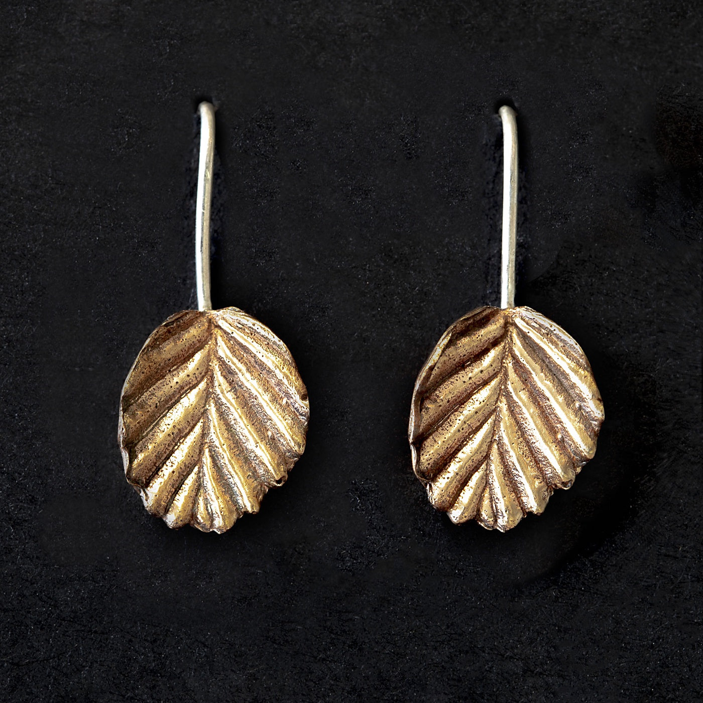 Olivia Hickey - Fagus Collection - Drop Earrings - Bronze
