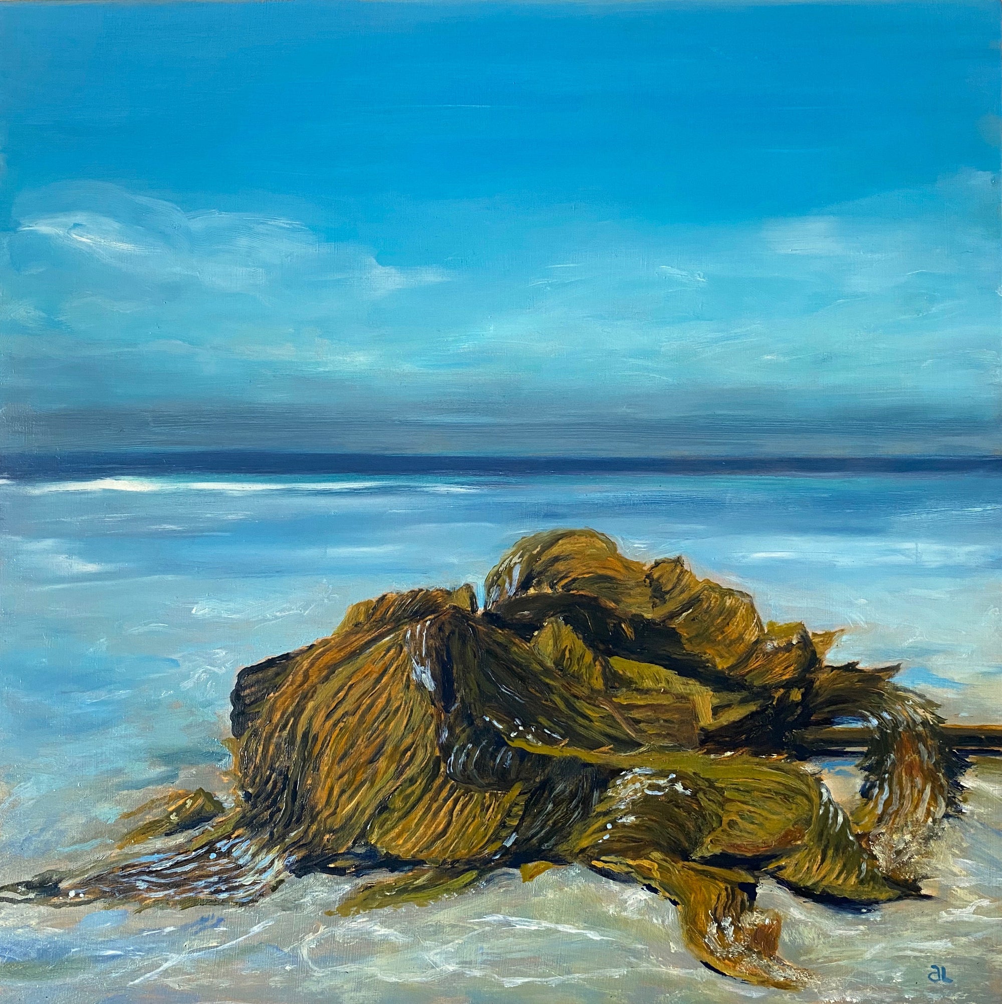 Averill Lawler - Golden Kelp Tangle, Ecklonia radiata Pirates Bay