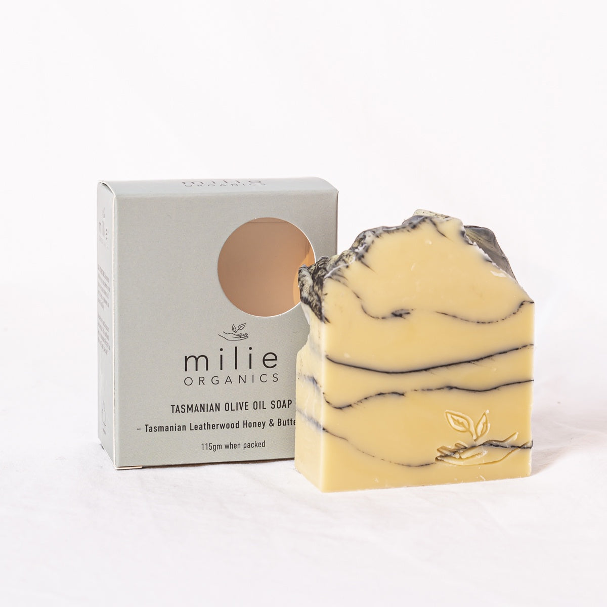 Milie Organics - Olive Oil Soap - Tasmanian Leatherwood Honey & Buttermilk