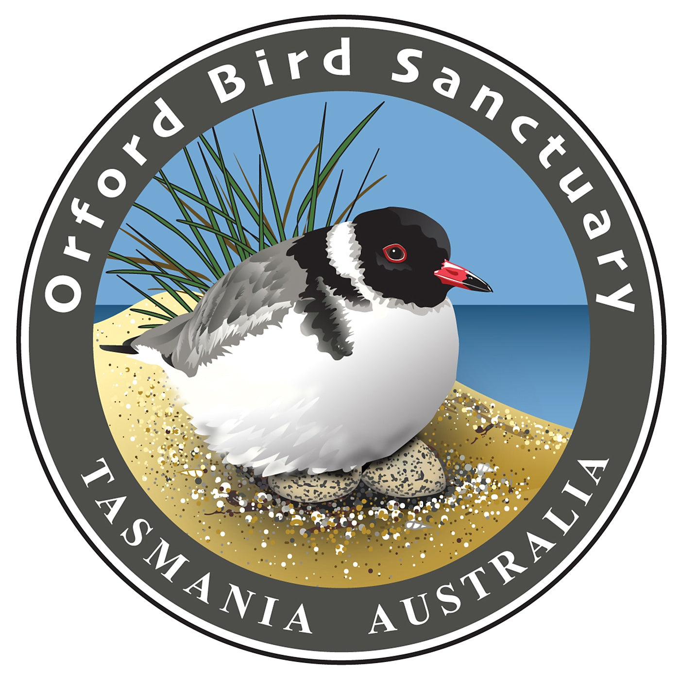 Orford Bird Sanctuary Sticker