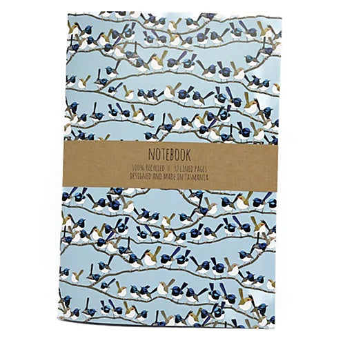 Red Parka - A5 Notebook - Fairy Wren