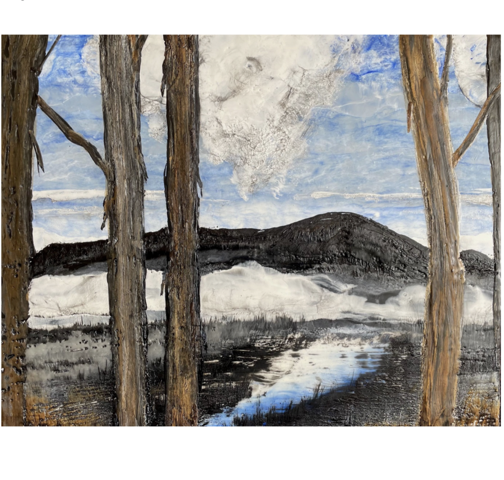 Geoff Tuck - Kunanyi and the Rivulet Looking West