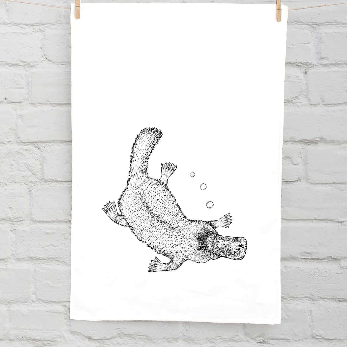 Stalley Briton - Tea Towel - Platypus