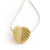 Olivia Hickey - Fagus Collection - Fluted Pendant - 24 Carat Gold