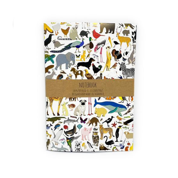 Red Parka - A5 Notebook - 101 Animals(discontinue)