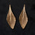 Olivia Hickey - Celery-top Pine Collection - Stud Earrings - Bronze