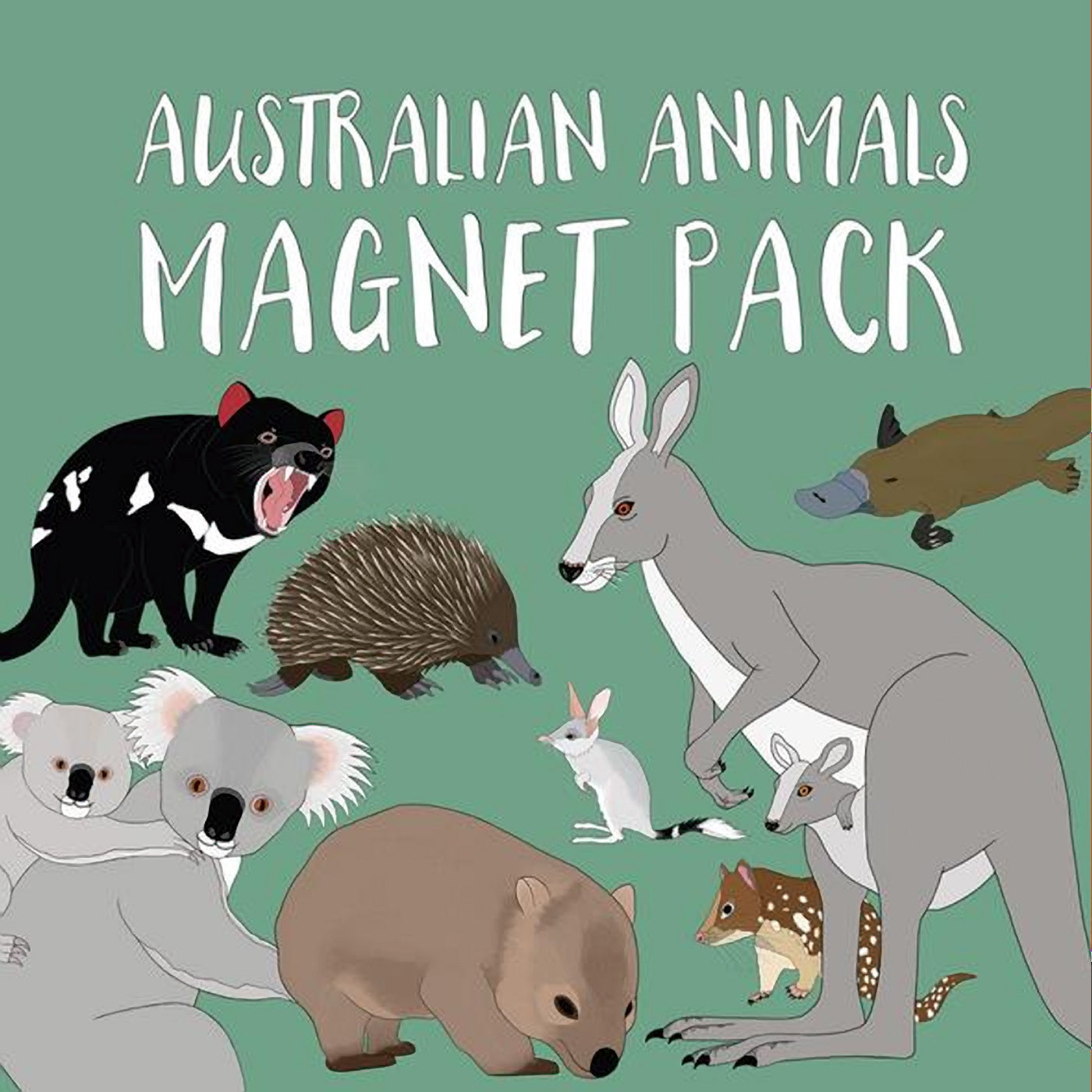 Red Parka - Magnet Pack - Australian Animals(Discontinued)