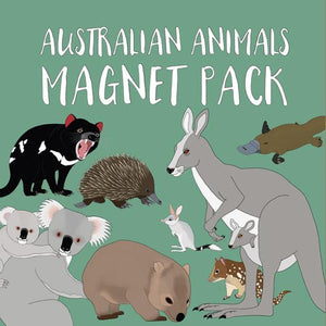 Red Parka - Magnet Pack - Australian Animals