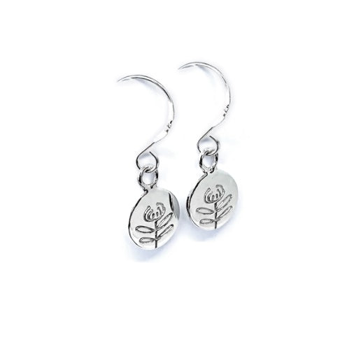 Small dangle deals earrings silver