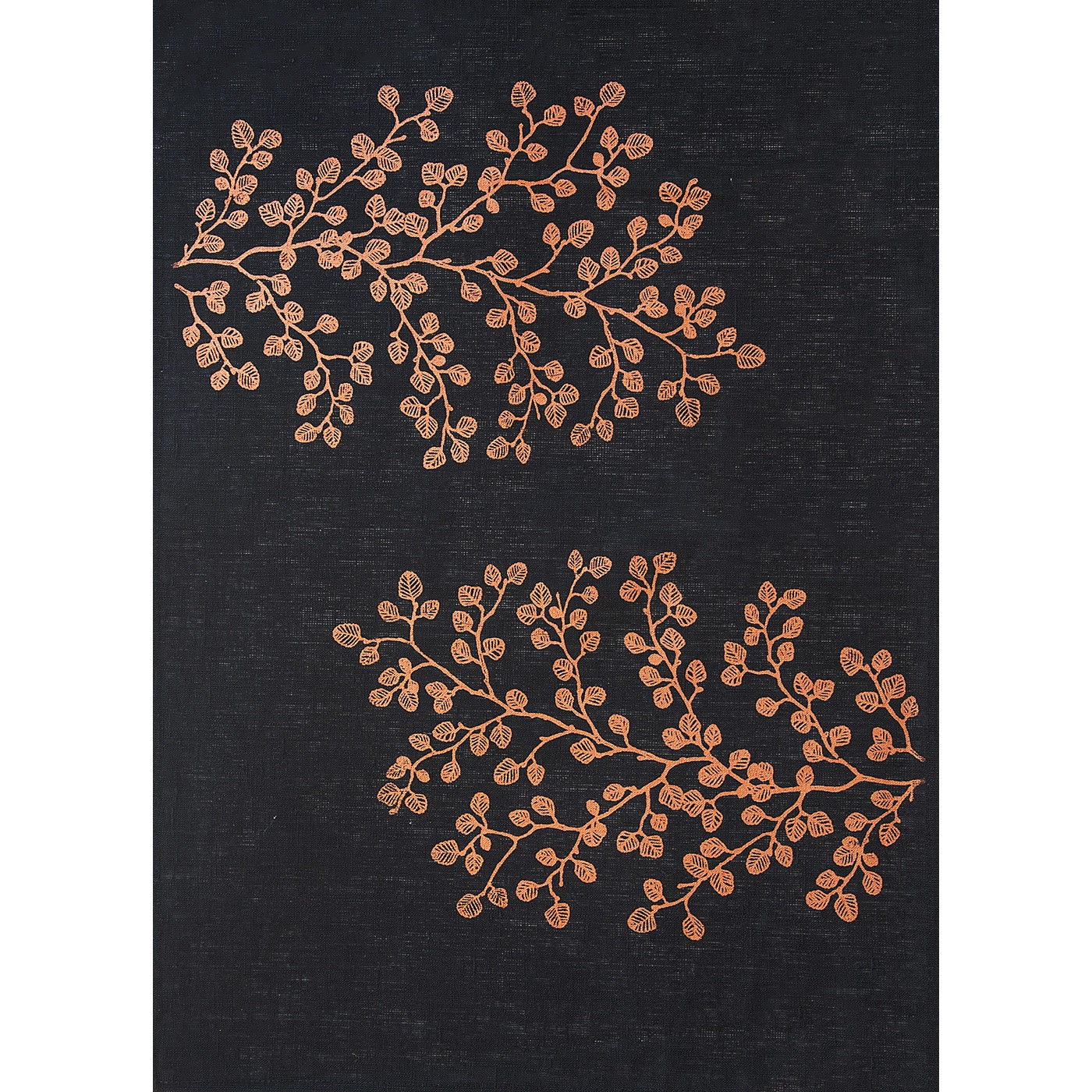 Stalley Briton - Tea Towel - Fagus - Copper on Black