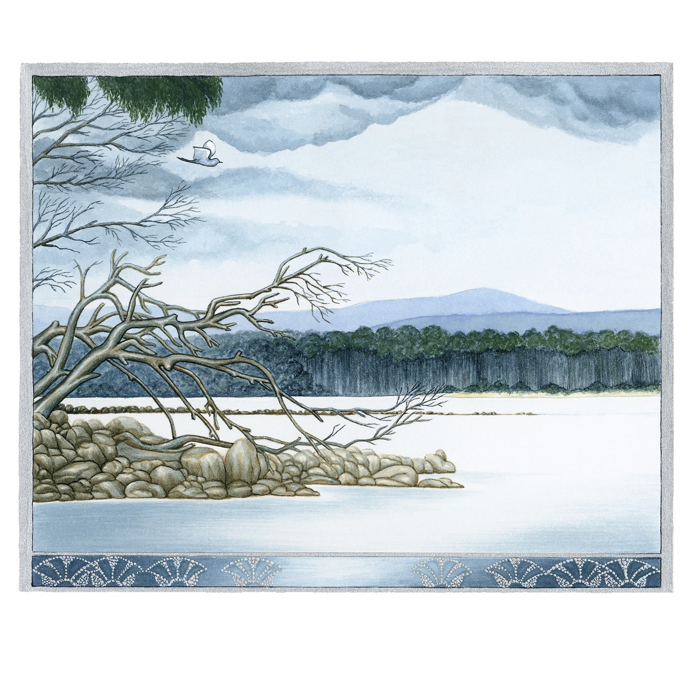 Sylvie Gerozisis - Landscapes of Tasmania - Art Print - Cloudy Bay