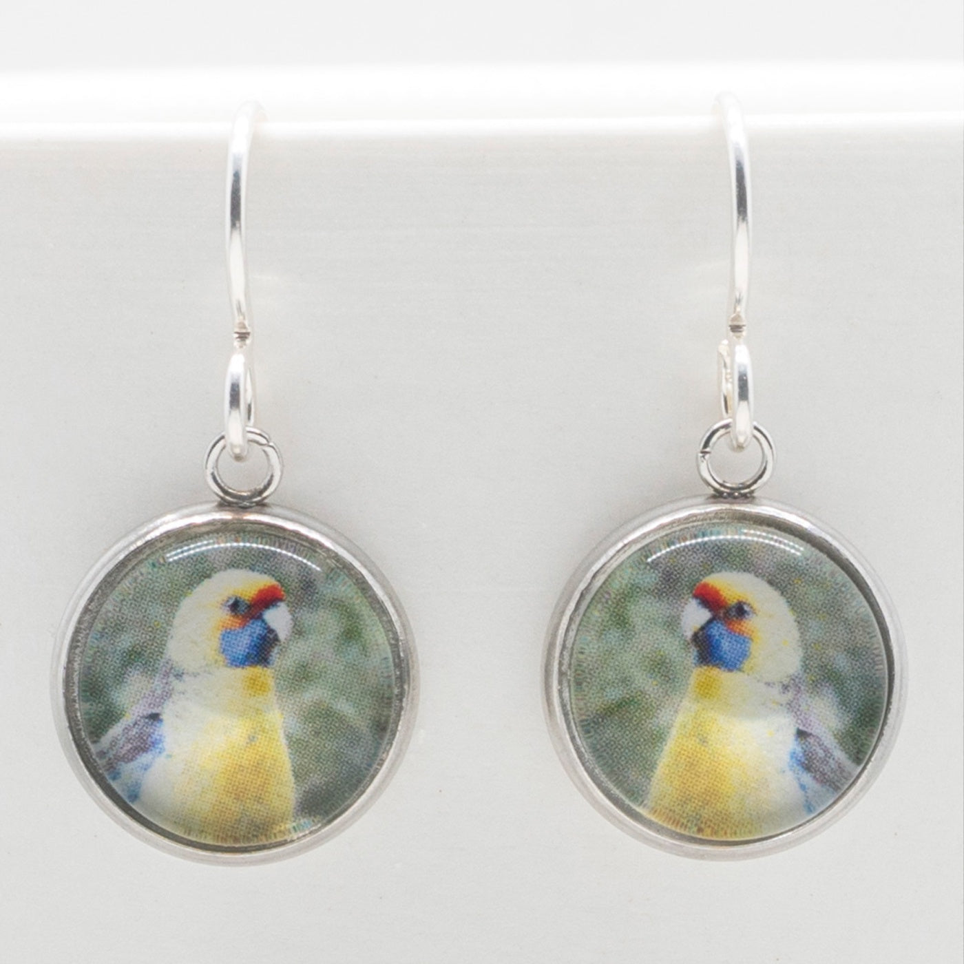 Myrtle & Me - Drop Earrings - Green Rosella