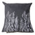 Stalley Textile Co. - Cushion Cover - Peppermint - White on Charcoal