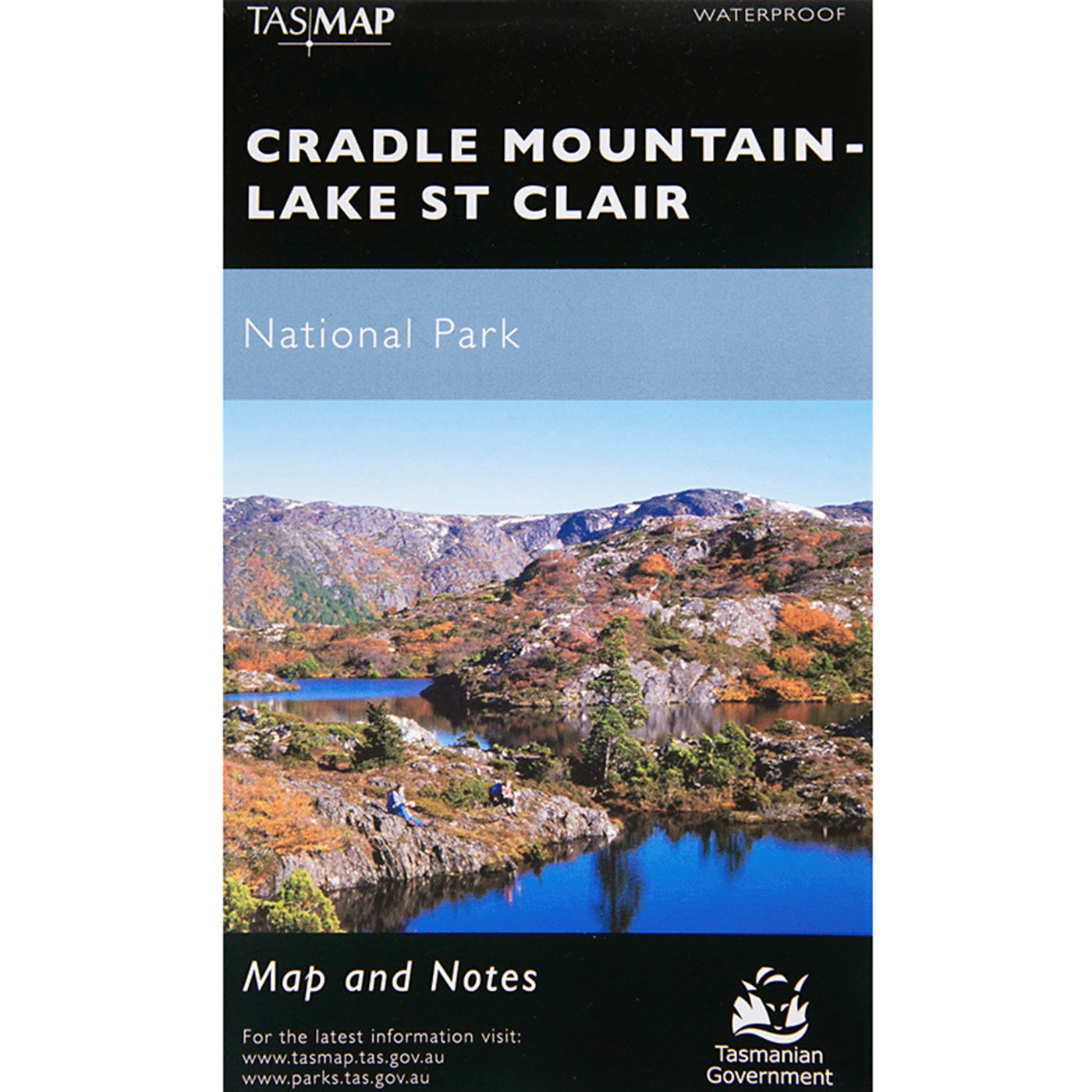Cradle Mountain-Lake St Clair National Park Map