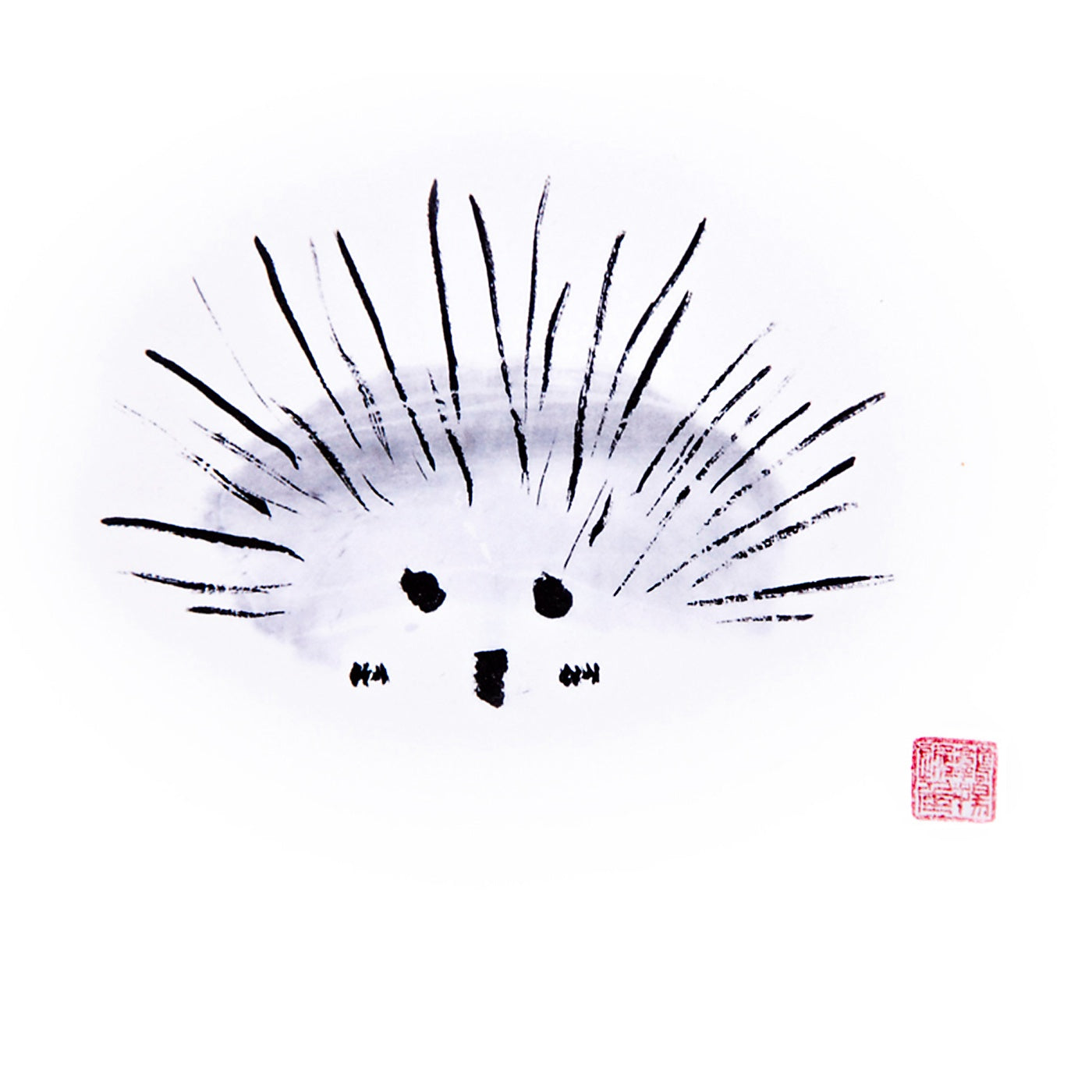 Artcards.Ink - Art Print - Echidna