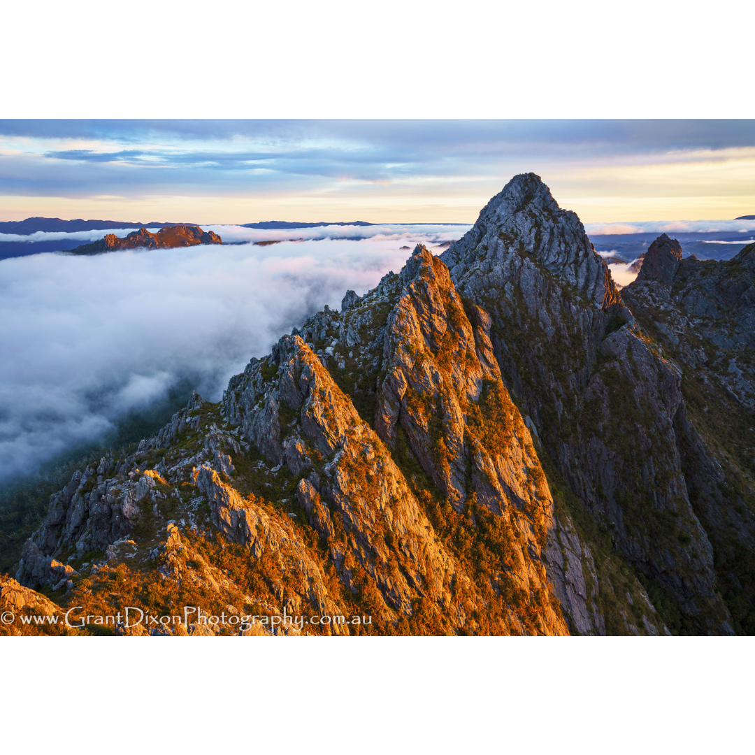 Grant Dixon - Federation Peak, Arthur Range, southwest Tasmania